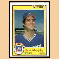 Dale Murphy #18 1984 Topps Nestle Dream Team Atlanta Braves Baseball Card MLB NM