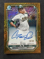 2026 Bowman - Gage Jump 1st Bowman Gold Shimmer Auto # /50