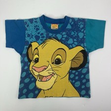 Vintage Toddler The Lion King Simba AOP Graphic Tee Shirt 3T