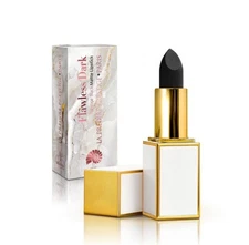 Black Matte Lipstick By Predire Prestige •Paris Flawless Dark-Beautiful Case