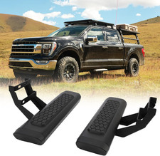 2PCS Aluminum Side Steps Compatible Ford F150 F250 F350 Front Door Running Board