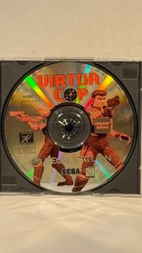 SEGA Saturn Console-2 controllers, Virtua Gun, Virtua Cop+3 games-tested/works!