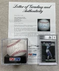 ICHIRO SUZUKI Signed Baseball PSA 9.5 SWEET SPOT  +  2001 UD Rookie Card Auto 10