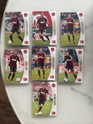 Topps Chrome Bundesliga FCN 2013/14