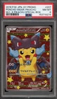 Pokemon Poncho-Wearing Pikachu M Charizard X JPN Full Art Promo 207/XY-P PSA 8