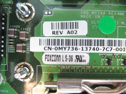 Dell 0MY736 Poweredge M600 System Board 4z - Picture 4 of 5