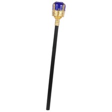 Wand Costume Royal Scepter King Halloween Dress up Prop Evil for Kids