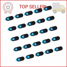 Webcam Cover Slide 25-Pack Ultra-Thin Privacy Camera Blocker for MacBook, iP