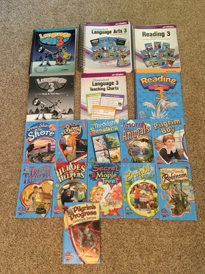 Abeka grade 3 large lot: Language Arts, Arithmetic, History, Science & Health