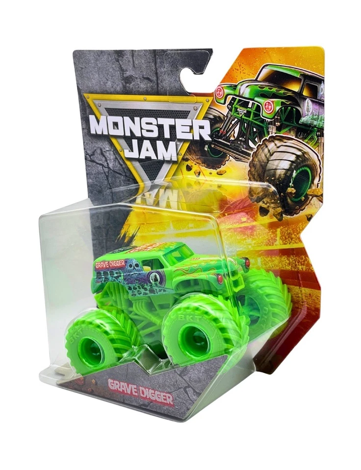 Monster Jam Grave Digger Série 01 Hiper Combustível Versão 2025 Escala 1:64 - Imagem 2 de 4