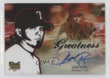 2006 Future Stars Clear Path to Greatness Signatures Josh Rupe #115 Auto 5w7