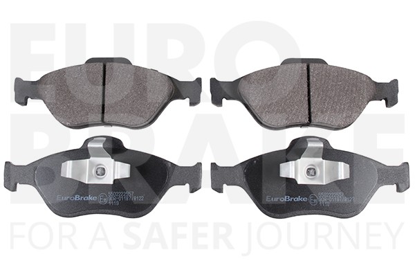 Eurobrake BremsbeläGe BremsklöTze FüR Ford Fiesta V Jh_ Jd_ 1.25 16V 5502222557-image