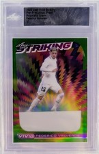 Federico Valverde 1/1! 2022 Leaf Vivid Green ...