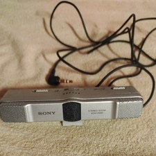 ecm-zs90 condenser microphone Sony test use bonus button battery for zoom, home