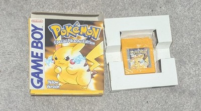 Pokémon Gelbe Pikachu Version Nintendo Gameboy Cartridge und Box. Ohne Handbuch.