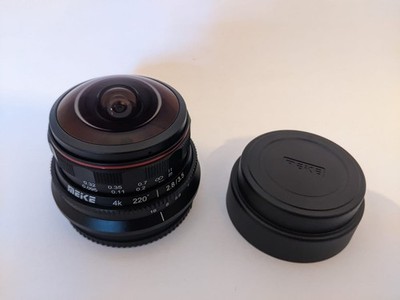 Meike 3.5mm f2.8 Ultraweitwinkel 220 Grad Circular Fisheye Objektiv MFT M4/3
