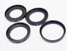 4x lens filter step up rings to 30.5mm, 34mm, 37mm, and 43mm TO 46mm JAPAN MADE