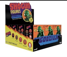 Toho Shogun Godzilla Blind Box - 12 PACK - 3.75" Figures - Retro Toy - Super7