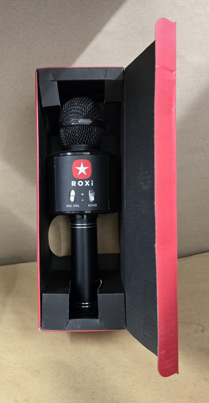 ROXi Wireless Karaoke Microphone Echo Effect USB Rechargeable TV Music FREEPOST