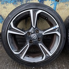 Vauxhall Corsa F 17” Alloy Wheel / Tyre 205/45/17 Black / Silver GM 39182183 F7