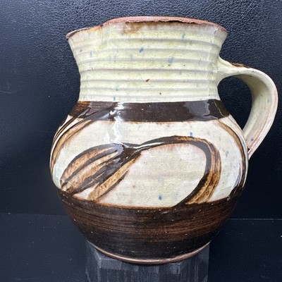 Michael Cardew at Winchcombe Keramik Slipware Volume Lilie verziert Kanne 15 cm #2834