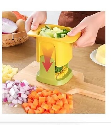 Heavy Duty Vegetable Chopper Onion Dicer Potato Slicer French Fry Cutter Manual
