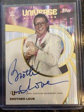 Brother Love 2025 Topps Universe WWE Autograph Auto #UNA-BLO WWF