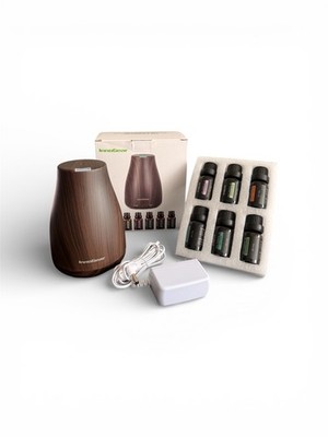 InnoGear Aromatherapy Diffuser w/Essential Oils, Ultrasonic, Compact Home/Office