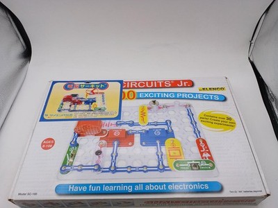 Science Toy Laboratory Cyber Circuit SC-100 Electronic Educational Kit New