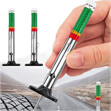 2pcs Car Tire Tread Depth Gauge Kit Tire Thread Depth Meter Tool Color Coded 2pcs Car Tire Tread Depth Gauge Kit Tire Thread Depth Meter Tool Color Coded