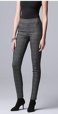Women's Simply Vera Vera Wang Modern Twill Skinny Pants XXL Long Mini...