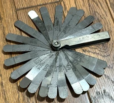 🇺🇸 Proto Tools USA STEP CUT Go / No Go Feeler Gauge Folding Thickness Set SAE