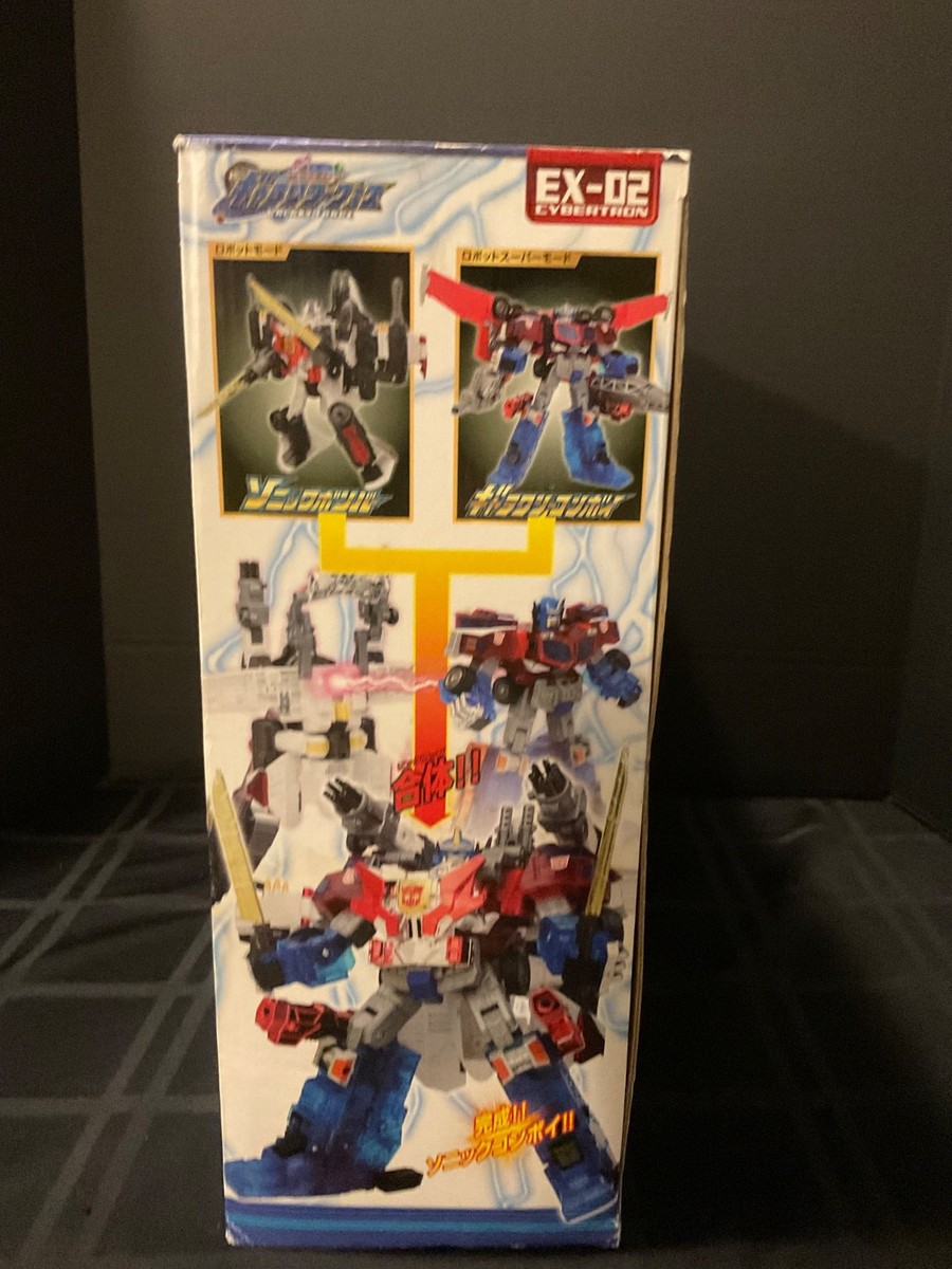 Takara Ltd 2005 Transformers GALAXY FORCE Ex-02 SONIC CONVOY Toys
