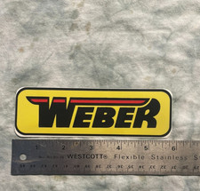 Weber Repro Of Vintage Drag Racing Sticker Decal Weber Repro Of Vintage Drag Racing Sticker Decal