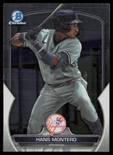 2023 Bowman Draft #BDC-12 Hans Montero Chrome