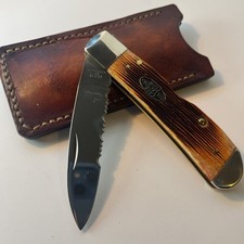 Case XX Tony Bose Tribal Lock Serrated *Mint Condition*