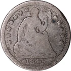 1844-O 5c Seated Liberty Half Dime ~ Good Details