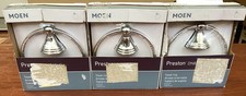 NEW SEALED 3PK MOEN Preston Towel Ring Polished Chrome DN8486CH B227