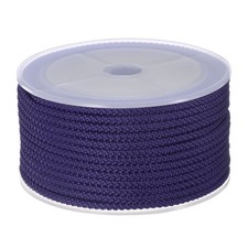 Nylon Beading Thread Cord 3mm Braided Nylon String 10M/33 Feet, Dark Purple