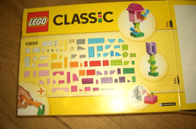 LEGO CLASSIC: Creative Supplement Bright (10694)-Box, Catalog and a few Legos