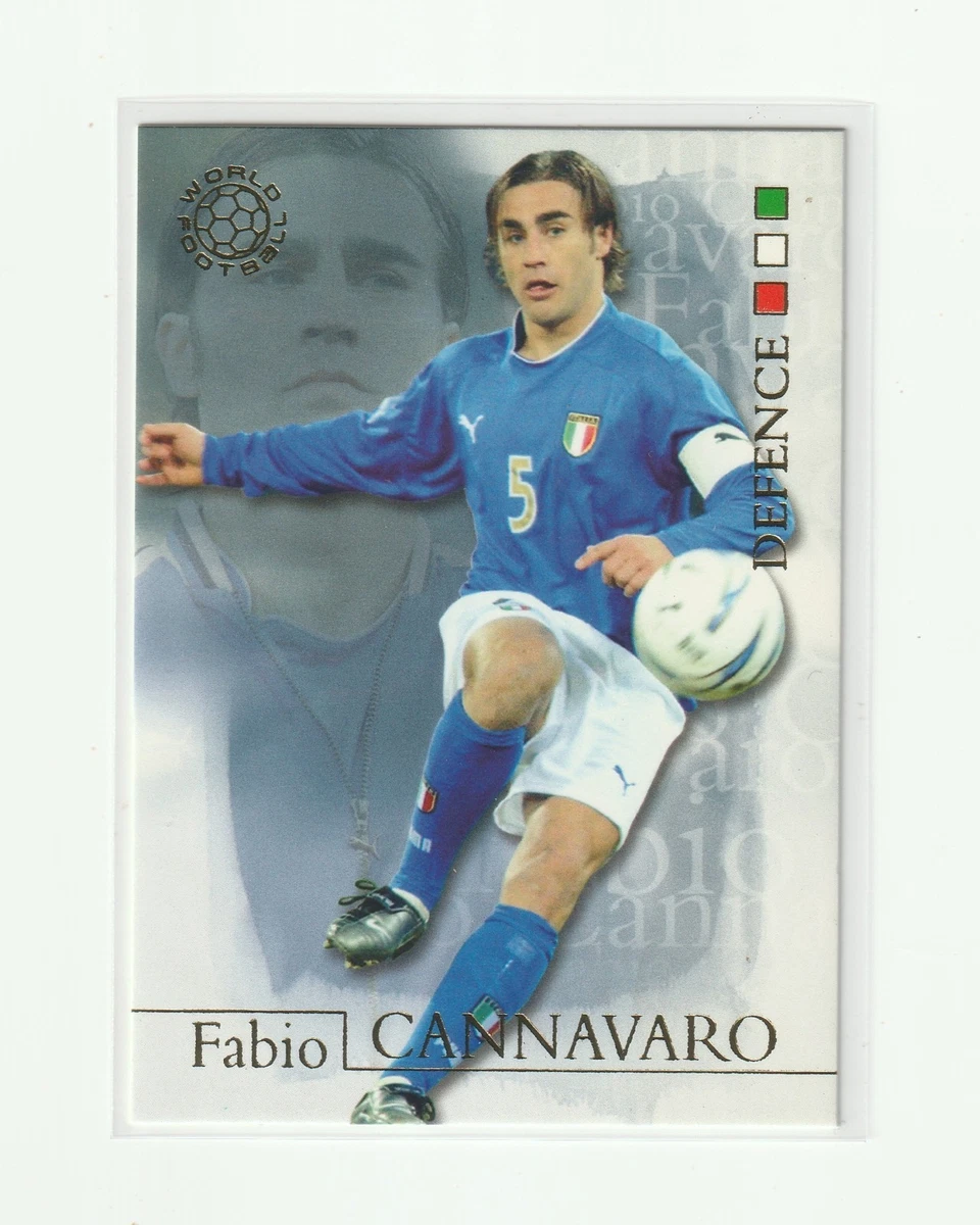 2004 Futera World Football - Fabio Cannavaro #04 for sale | eBay