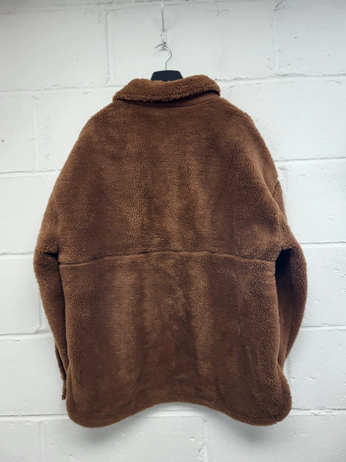 Topman Brown Teddy Jacket Coat Mens Size Medium BNWT. PS image 7