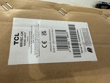 TCL 65V6C-UK Ukx7 65 4k HDRTV HDMI Apple AirPlay Google Play TV