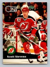 #423 1991-92 Pro Set Scott Stevens New Jersey Devils