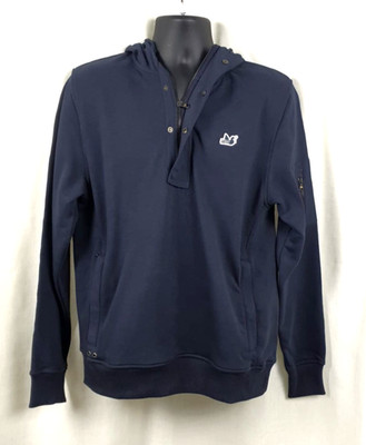 Peaceful Hooligan Hardy Hoodie Navy Size M Rrp £73 CR151 DD 10