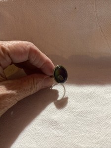 Vintage Mood Ring 1970’s Adjustable Silver Tone