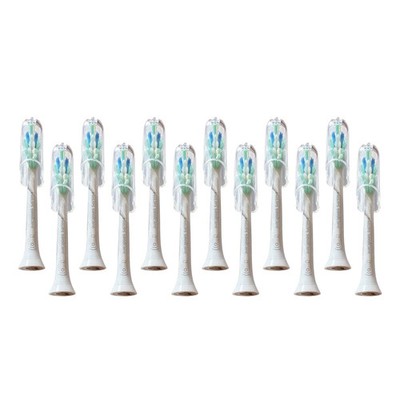 12x Philips Sonicare C2 Optimal Plaque Control Brush Heads | White | No Box