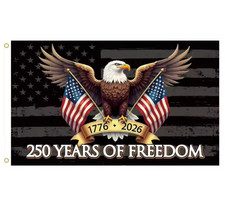 3'X5' America 1776-2026 US 250th Anniversary Flag 250 Years of Freedom  1-Side