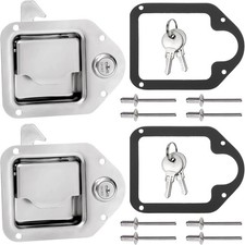 Set Of 2 Truck Tool Box Latch Stainless Steel Trailer Toolbox Latch Replacement Set Of 2 Truck Tool Box Latch Stainless Steel Trailer Toolbox Latch Replacement