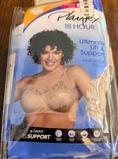 Playtex 18 Hour Bra Wirefree Ultimate Lift True Support Womens 4745 Nude 48B